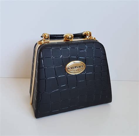 do vintage versace bags have serial numbers|Versace counterfeit bag.